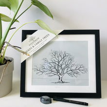 Load image into Gallery viewer, Friends & Family Tree - Large Oak Framed