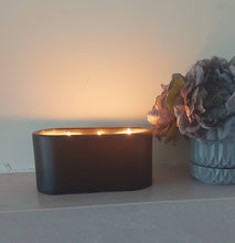 Load image into Gallery viewer, Ceramic candle holder - 3 wick candle
